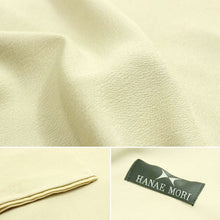 画像をギャラリービューアに読み込む, 色無地 着物 洗える着物 袷 ベージュ M L ハナエモリ 洗える 色無地 着物 送料無料 お仕立て上り 女性 レディース 和装 和服 HANAE MORI ブランド 未使用 きもの kt セール対象外