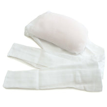 画像をギャラリービューアに読み込む, 帯枕 変り結び用 蛤型 ガーゼ袋入り ウレタン ソフト ピンク 着付け小物 和装小物 おびまくら 帯まくら はまぐり 振袖 袋帯 成人式 結婚式 卒業式 レディース 日本製 通年 ガーゼ巻き 便利小物 着付