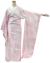 画像をギャラリービューアに読み込む, 【お仕立て上がり 洗える 振袖用長襦袢】ピンク地 フリーサイズ 女性 レディース フォーマル  単品 長じゅばん 半衿付 ポリエステル 成人式 卒業式 謝恩会 結婚式 着物 和装 正装 礼服 振り袖【st】【KZ】