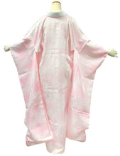 画像をギャラリービューアに読み込む, 【お仕立て上がり 洗える 振袖用長襦袢】ピンク地 フリーサイズ 女性 レディース フォーマル  単品 長じゅばん 半衿付 ポリエステル 成人式 卒業式 謝恩会 結婚式 着物 和装 正装 礼服 振り袖【st】【KZ】