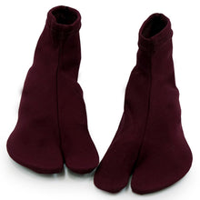 画像をギャラリービューアに読み込む, 足袋 ストレッチ 口ゴム 6色 単衣 白 ワイン 黒 グレー ブラウン ベージュ フリーサイズ 22〜25cm カラー 日本製 レディース 伸びる 女性 女物 女 婦人 着物 きもの 着付け小物 ソックス ネコポス便