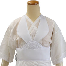画像をギャラリービューアに読み込む, 着物 補正ファンデーション 補整 日本製 Sサイズ Mサイズ Lサイズ 白 着付け小物 和装小物 着物用 補正下着 鎖骨パッド付き みぞおち ウエストもカバー 補正 きもの レディース 女性 通年 和装