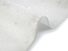 画像をギャラリービューアに読み込む, 兵児帯 大人 レディース ピュアホワイト ドット 帯 白 小花 単品 日本製 カジュアル 女性 へこ帯 ヘコ帯 和装