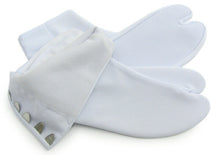 画像をギャラリービューアに読み込む, 白足袋 5枚こはぜ 4L 5L たび 裏フリース 着物 和装 コハゼ あったか ストレッチ 大きいサイズ メンズ 紳士 大人 男 着付け小物 ネコポス便発送可能