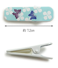 画像をギャラリービューアに読み込む, 着物クリップ 大 3個セット 水色 蝶々 クリップ 和装 着物 浴衣 衿止め えりどめ きものクリップ ハンディクリップ 帯結び 仮止め 和装小物 小物 着付小物 着付け 礼装 カジュアル 通年 大人 レディース 女性 日本製