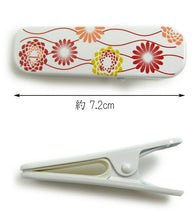 画像をギャラリービューアに読み込む, 着物クリップ 大 3個セット 赤 菊 立涌 クリップ 和装 着物 浴衣 衿止め えりどめ きものクリップ ハンディクリップ 帯結び 仮止め 和装小物 小物 着付小物 着付け 礼装 カジュアル 通年 大人 レディース 女性 日本製