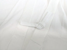 画像をギャラリービューアに読み込む, 本麻 半襦袢 ジョーゼット 手もみ楊柳 L サイズ レディース 単品 白 無地 半衿付き 半じゅばん 襦袢 麻 身さらし 見頃 綿 夏物 夏用 和装 女性 楊柳半衿 和装小物 着物 バチ衿 ラミー 日本製 送料無料 《KBおわ》KZ 294