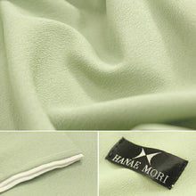 画像をギャラリービューアに読み込む, 色無地 着物 洗える着物 袷 抹茶 緑 M L ハナエモリ 洗える 色無地 着物 送料無料 お仕立て上り 女性 レディース 和装 和服 HANAE MORI ブランド 未使用 きもの kt セール対象外