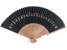 画像をギャラリービューアに読み込む, 【扇子 男性用 単品 黒地祇園祭柄】 センス せんす メンズ 紳士 男物【y2ふお】【45】
