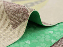 画像をギャラリービューアに読み込む, 【浴衣帯 レディース 半幅帯 ロングタイプ】アイボリー色傘柄 長尺 長め ゆかた帯 ユカタ帯 女性 小袋帯 細帯 仕立上がり 手結び 半巾帯 リバーシブル