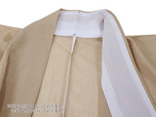 画像をギャラリービューアに読み込む, 【色無地 洗える着物 縦紗 M Lサイズ ベージュ色】夏用 仕立上がり プレタ レディース 女性 着物 ポリエステル きもの kimono キモノ 礼装 フォーマル 夏着物 送料無料