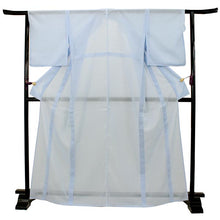 画像をギャラリービューアに読み込む, 【色無地 洗える着物 縦紗 M Lサイズ 水色】夏用 仕立上がり プレタ レディース 女性 着物 ポリエステル きもの kimono キモノ 礼装 フォーマル 夏着物 送料無料