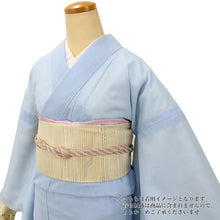 画像をギャラリービューアに読み込む, 【色無地 洗える着物 縦紗 M Lサイズ 水色】夏用 仕立上がり プレタ レディース 女性 着物 ポリエステル きもの kimono キモノ 礼装 フォーマル 夏着物 送料無料