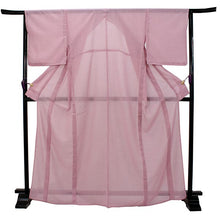 画像をギャラリービューアに読み込む, 【色無地 洗える着物 縦紗 M Lサイズ 桃色】夏用 仕立上がり プレタ レディース 女性 ピンク 着物 ポリエステル きもの kimono キモノ 礼装 フォーマル 夏着物 送料無料