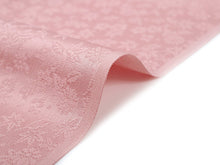 画像をギャラリービューアに読み込む, 東レシルック色無地 着物 反物 薄ピンク 薄桃色 フルオーダー お仕立て付き 紋意匠 四季の花草 柄地紋 女性 レディース 洗える着物 袷 単衣 きもの 和装 和服 羽織 コート【No.601】 送料無料