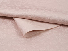 画像をギャラリービューアに読み込む, 東レシルック色無地 着物 反物 渋ピンクベージュ色 渋桜色 フルオーダー お仕立て付き 紋意匠 四季の花草 柄地紋 女性 レディース 洗える着物 袷 単衣 きもの 和装 和服 羽織 コート【No.604】
