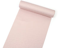 画像をギャラリービューアに読み込む, 東レシルック色無地 着物 反物 渋ピンクベージュ色 渋桜色 フルオーダー お仕立て付き 紋意匠 四季の花草 柄地紋 女性 レディース 洗える着物 袷 単衣 きもの 和装 和服 羽織 コート【No.604】
