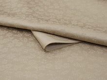 画像をギャラリービューアに読み込む, 東レシルック色無地 着物 反物 薄カーキ 薄モカ色 フルオーダー お仕立て付き 紋意匠 四季の花草 柄地紋 女性 レディース 洗える着物 袷 単衣 きもの 和装 和服 羽織 コート【No.610】