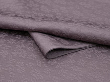 画像をギャラリービューアに読み込む, 東レシルック色無地 着物 反物 パープルグレー フルオーダー お仕立て付き 紋意匠 四季の花草 柄地紋 女性 レディース 洗える着物 袷 単衣 きもの 和装 和服 羽織 コート【No.614】