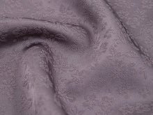 画像をギャラリービューアに読み込む, 東レシルック色無地 着物 反物 パープルグレー フルオーダー お仕立て付き 紋意匠 四季の花草 柄地紋 女性 レディース 洗える着物 袷 単衣 きもの 和装 和服 羽織 コート【No.614】