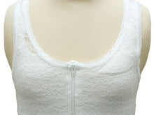 画像をギャラリービューアに読み込む, 和装ブラジャー 白 レース M L LL フロントファスナー 補整パッド付 ポケット付 ストレッチ 日本製 和装 ブラ 下着 さらし 和服 レディース 女性用 セール対象外 送料無料対象外 ゆうパケット対応可能 KZ