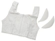 画像をギャラリービューアに読み込む, 和装ブラジャー 白 レース M L LL フロントファスナー 補整パッド付 ポケット付 ストレッチ 日本製 和装 ブラ 下着 さらし 和服 レディース 女性用 セール対象外 送料無料対象外 ゆうパケット対応可能 KZ