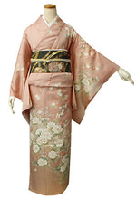 画像をギャラリービューアに読み込む, 【正絹訪問着 未仕立て 仮絵羽 桃色ぼかし地四季の花模様】 結婚式 新品 色 販売 購入 礼装 既婚 フォーマル 七五三 パーティ 入学式 卒業式 お宮参り【hz】【送料無料】