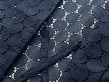 画像をギャラリービューアに読み込む, 着物 羽織 レディース レース 紺色レースドット繋ぎ柄 和装コート 着物 塵除け カジュアル 洒落 透け 羽織もの 着物コート 和装 和服