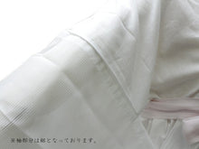 画像をギャラリービューアに読み込む, 半襦袢 夏用 絽 掛け衿付き S M L LL 白 無地 洗える 和装 和服 着物 レディース 女性 日本製 セール対象外 wg