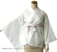 画像をギャラリービューアに読み込む, 半襦袢 夏用 絽 掛け衿付き S M L LL 白 無地 洗える 和装 和服 着物 レディース 女性 日本製 セール対象外 wg