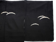 画像をギャラリービューアに読み込む, 訪問着 セット 正絹 仕立て上がり 4点セット フリーサイズ 黒地雪輪芝紋 訪問着 袋帯 帯揚げ帯締め お仕立て上がり高級着物 販売 購入 卒業式 結婚式 七五三 など フォーマル 礼装 和装 和服 着物 レディース 女性 着物 セッ