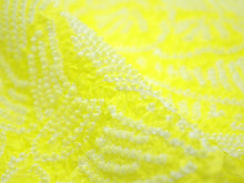 画像をギャラリービューアに読み込む, 【七五三 帯揚げ 7歳】黄色地絞り柄 正絹 羽二重 子供 着物 和装 和小物 キッズ 女の子 絞り SDGs