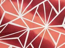 画像をギャラリービューアに読み込む, 【着物 オリジナル 洗える道中着コート】朱赤地麻の葉柄 M/L 女性 女物 レディース 道中着衿 羽織もの 和服 コート 紐 着物 きもの 和装 仕立て上がり 【送料無料】