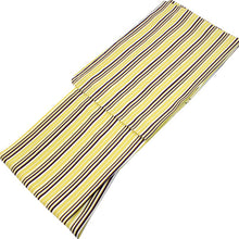 画像をギャラリービューアに読み込む, 【洗える着物 仕立上り 単品 Mサイズ】創世舎 黄色紫コンビ縞 袷 女性 レディース 小紋 通販 仕立て上がり プレタ着物 こもん スリーシーズン アンティーク風 kimono【送料無料】【セール対象外】