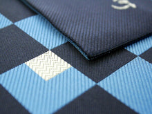 画像をギャラリービューアに読み込む, 【半幅帯 半巾帯 博多織 細帯 絹 濃紺地花柄】紋小袋帯 福絖織物 和装 着物 きもの キモノ kimono obi リバーシブル 【送料無料】