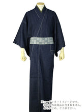 画像をギャラリービューアに読み込む, 着物 デニム 男性 メンズ おすすめ きもの キモノ kimono ネイビー 紺【tkらわ】