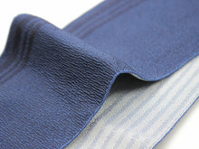 画像をギャラリービューアに読み込む, メンズ浴衣帯 角帯 フリーサイズ 青地ストライプ 両面使えるリバーシブル 男性ゆかたに合わせる 2016新作ブランド室町物語 貝の口や浪人結びの結び方解説 ひとりで簡単着付け動画配信中 洗える帯《KZ》《ktわお》