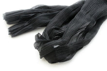 画像をギャラリービューアに読み込む, 正絹腰紐 黒ブラック 長尺 喪服用 着付け小物の定番 締めやすく緩みにくい腰ひも 和装小物 女性レディース KZ セール対象外 送料無料対象外 《kbらわ》