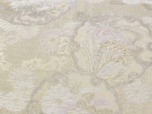 画像をギャラリービューアに読み込む, 【草履バッグセット フォーマル用 フリーサイズ】グレー地雪の輪菊花菖蒲柄 和装 着物 ぞうり バック 女性 訪問着 付け下げ 色無地 七五三 卒入園式 結婚式 帯地 礼装【送料無料】wgフチ