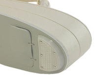 画像をギャラリービューアに読み込む, 【草履バッグセット フォーマル用 フリーサイズ】グレー地雪の輪菊花菖蒲柄 和装 着物 ぞうり バック 女性 訪問着 付け下げ 色無地 七五三 卒入園式 結婚式 帯地 礼装【送料無料】wgフチ