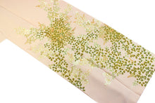 画像をギャラリービューアに読み込む, 訪問着 仕立て上がり 正絹 フリー サイズ 薄ピンク地萩 正絹訪問着 結婚式 七五三 など フォーマル 礼装 和装 和服 着物 女性用 レディースファッション きもの 送料無料 urニフ