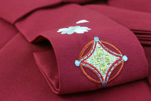 画像をギャラリービューアに読み込む, 袴 卒業式 女性 刺繍入り 七宝に桜柄 レディース はかま単品 仕立て上がり 新品 袴 販売 S M L LL サイズ 5色展開 洗える ポリ 着物 和装 女性 ktおと PP 送料無料