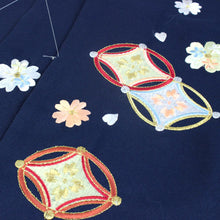 画像をギャラリービューアに読み込む, 袴 卒業式 女性 刺繍入り 七宝に桜柄 レディース はかま単品 仕立て上がり 新品 袴 販売 S M L LL サイズ 5色展開 洗える ポリ 着物 和装 女性 ktおと PP 送料無料