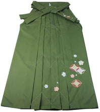 画像をギャラリービューアに読み込む, 袴 卒業式 女性 刺繍入り 七宝に桜柄 レディース はかま単品 仕立て上がり 新品 袴 販売 S M L LL サイズ 5色展開 洗える ポリ 着物 和装 女性 ktおと PP 送料無料