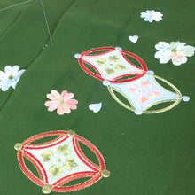 画像をギャラリービューアに読み込む, 袴 卒業式 女性 刺繍入り 七宝に桜柄 レディース はかま単品 仕立て上がり 新品 袴 販売 S M L LL サイズ 5色展開 洗える ポリ 着物 和装 女性 ktおと PP 送料無料