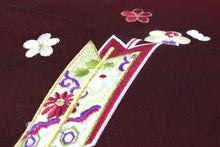 画像をギャラリービューアに読み込む, 袴 卒業式 女性 刺繍入り ぼかし地矢羽根に梅柄 レディース はかま単品 仕立て上がり 新品 販売 S M L LL サイズ 5色展開 洗える 袴 女性 ポリ 着物 和装 ktおら PP 送料無料