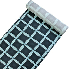 画像をギャラリービューアに読み込む, 正絹小紋着物反物 丹後ちりめん フルオーダー仕立て付き 紺地花格子 単品 女性 レディース 袷にも単衣にもお仕立て可能 自分サイズにお誂え 縮緬着尺 こもん 送料無料 《urウフ》