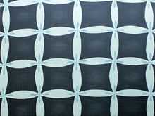 画像をギャラリービューアに読み込む, 正絹小紋着物反物 丹後ちりめん フルオーダー仕立て付き 紺地花格子 単品 女性 レディース 袷にも単衣にもお仕立て可能 自分サイズにお誂え 縮緬着尺 こもん 送料無料 《urウフ》