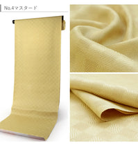 画像をギャラリービューアに読み込む, 長襦袢 反物 洗える 東レシルック フルオーダー 仕立て 付き カラー全8色 市松地紋 フォーシーズン着用 メッシュ新素材 四季楽々しきらら 幸田美智子 洗える長襦袢 反物 女性 東レ シルック 送料無料 袖無双 和装 和服 SKふい