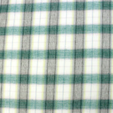 画像をギャラリービューアに読み込む, 琵琶上布 着物 反物 フルオーダーお仕立て付き グリーン・グレーチェック格子柄 送料無料 女性 レディース KZ《ktくわ》